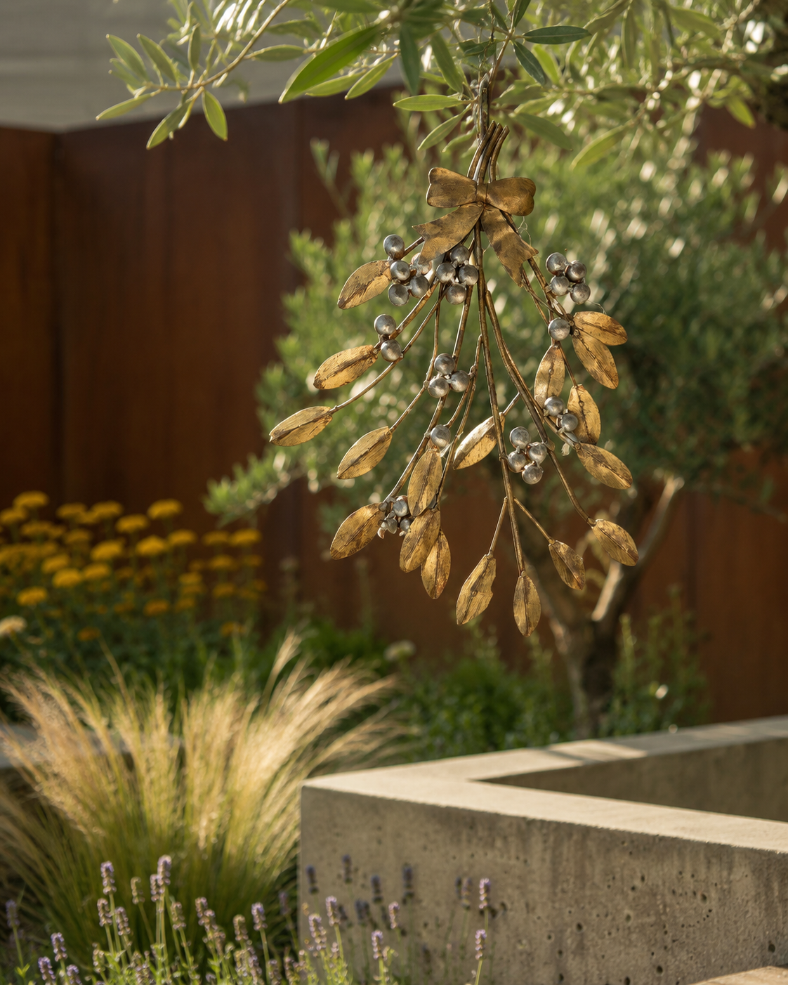 Mistletoe Iron Wall Mount