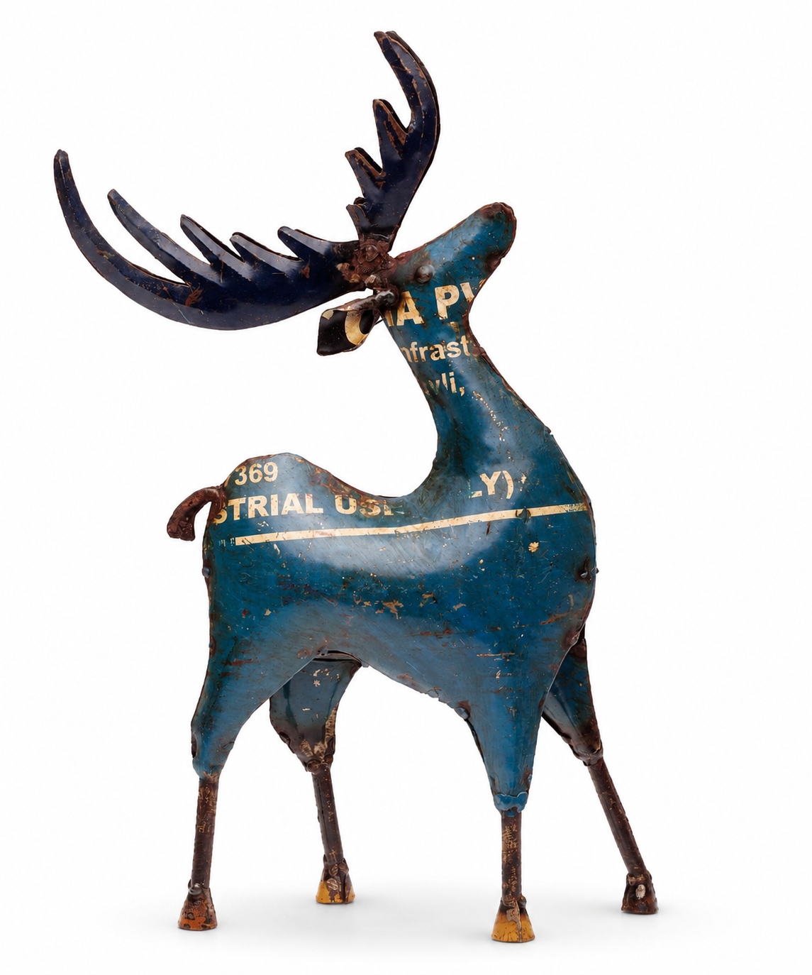 Recycle Iron Reindeer