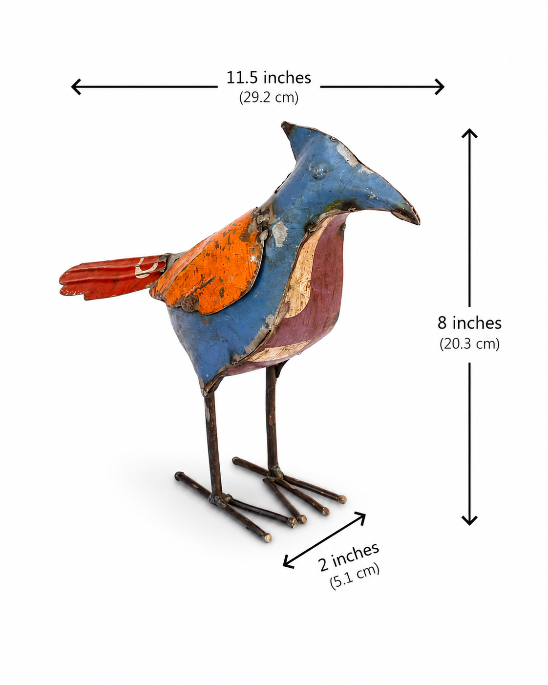 Recycled Iron Bird