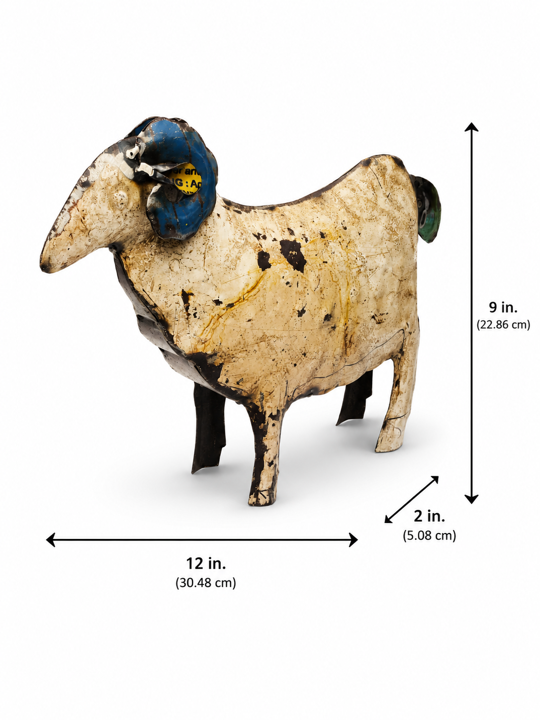 Recycled Iron Sheep