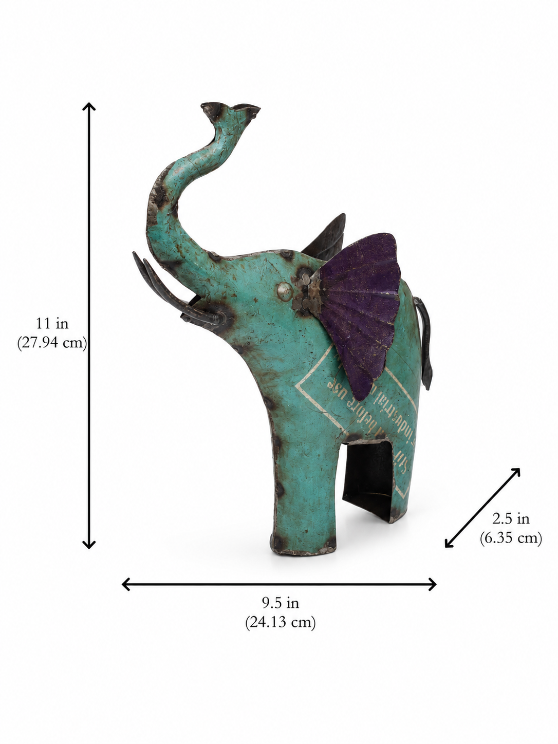 Recycled Iron Elephant