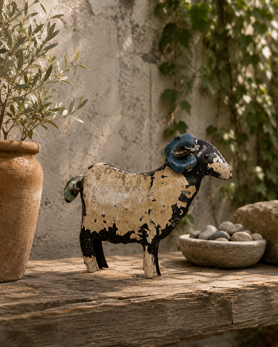 Recycled Iron Sheep