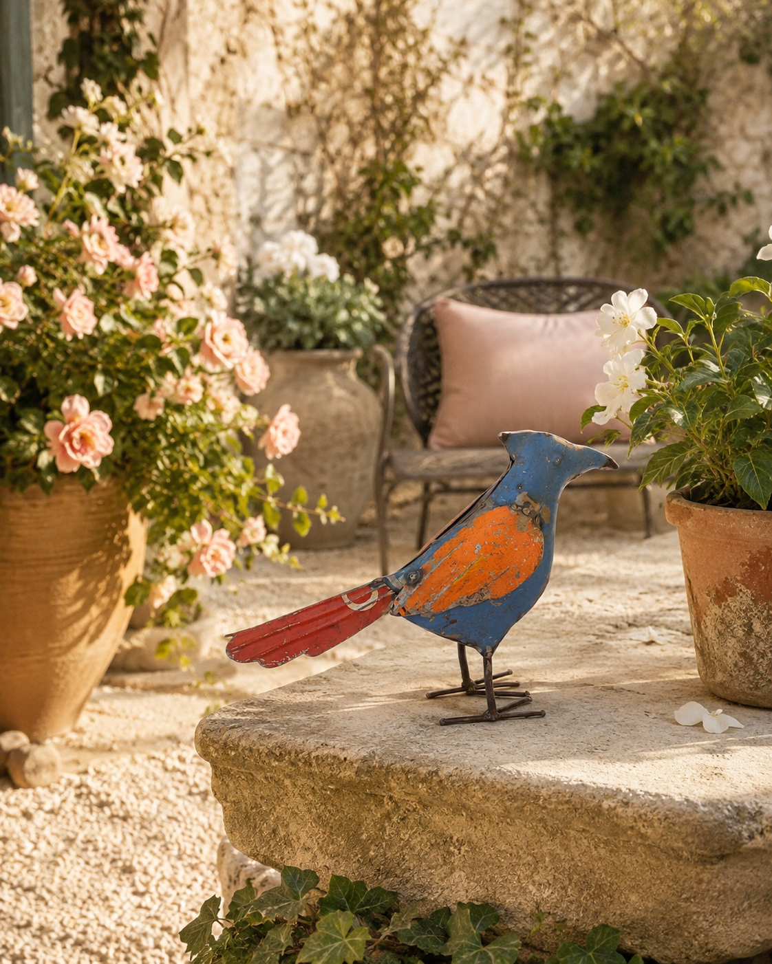 Recycled Iron Bird