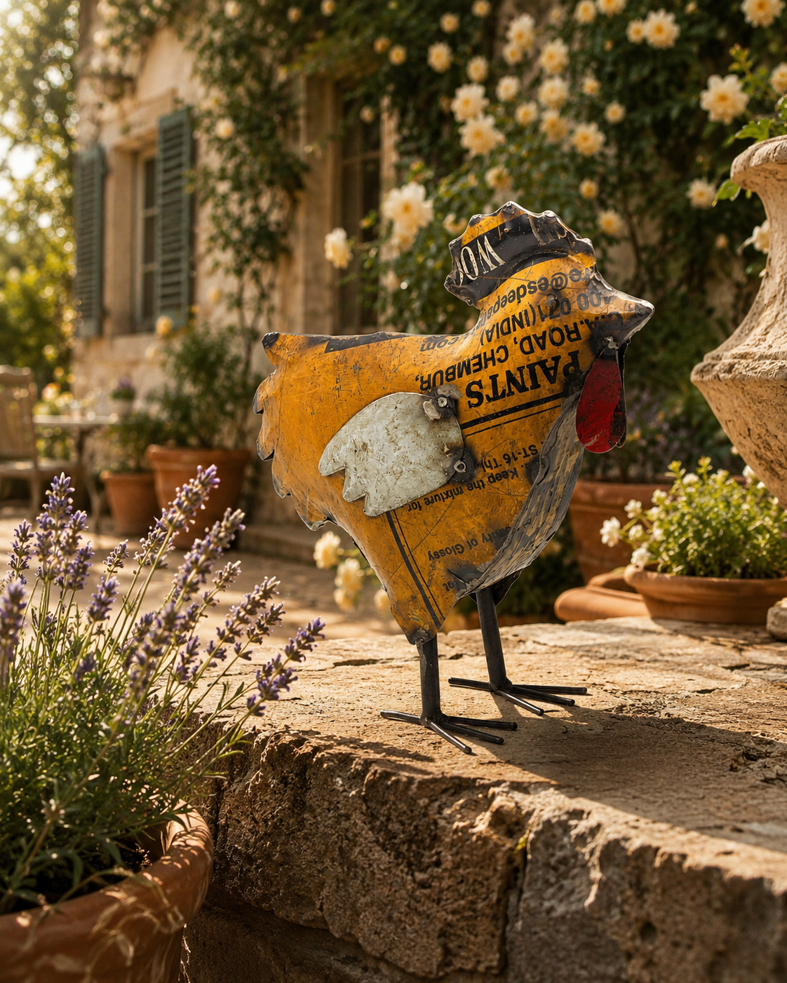 Recycled Iron Chick