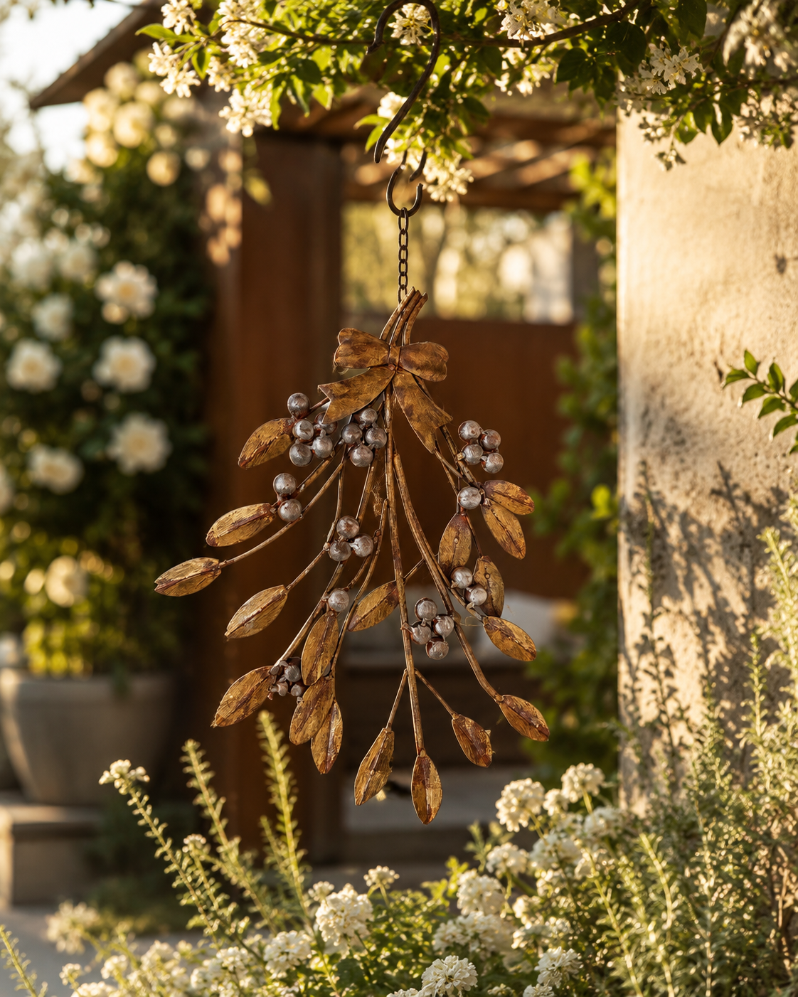 Mistletoe Iron Wall Mount
