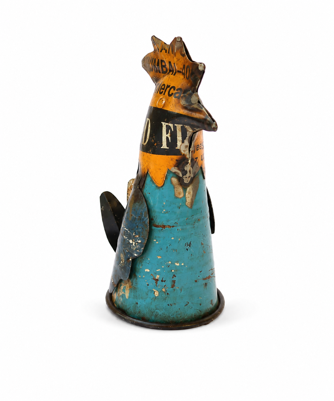 Recycled Iron Bird Bottle Top