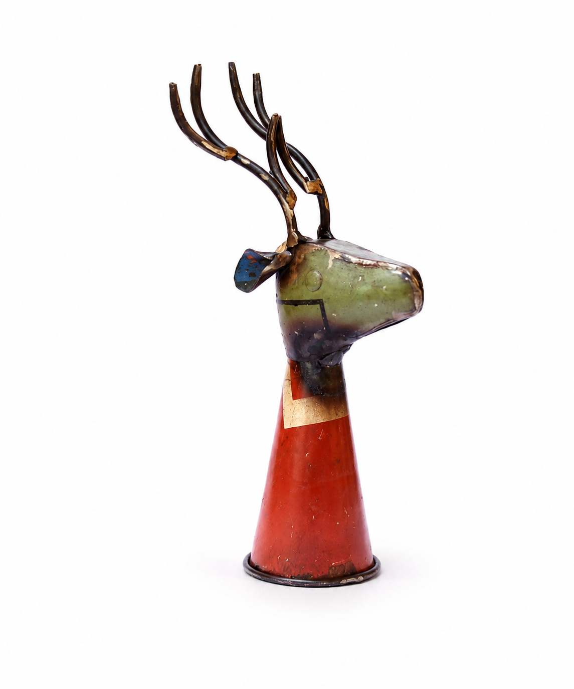 Recycled Iron Deer Bottle Top