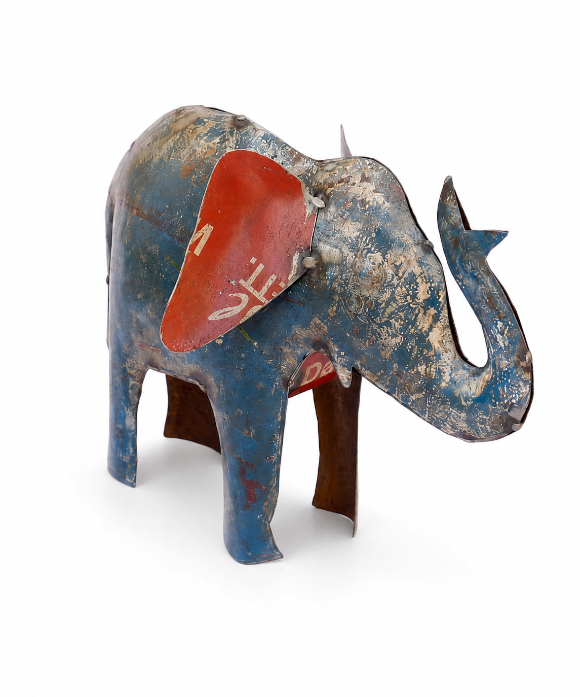 Recycled Iron Elephant