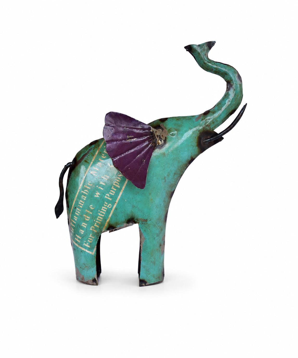 Recycled Iron Elephant