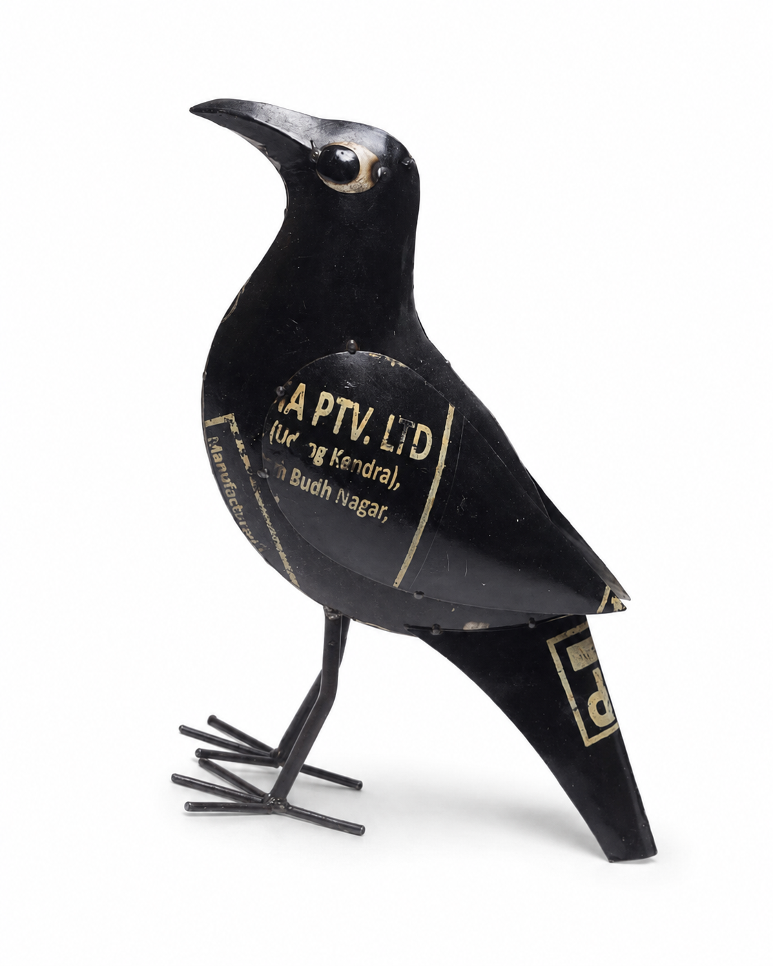 Recycled Iron Crow