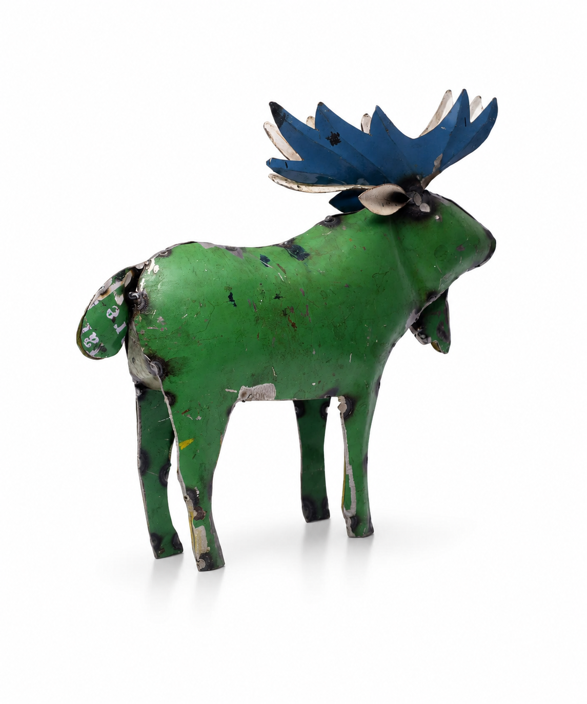 Recycled Iron Moose