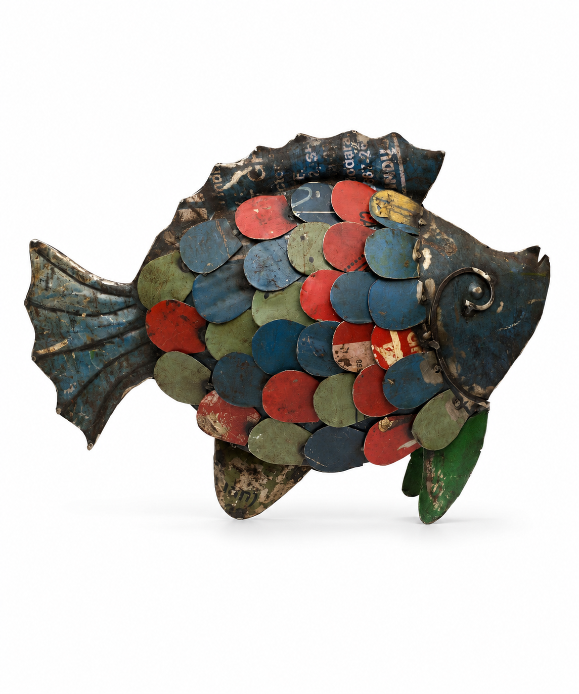 Recycled Iron Fish (Big)