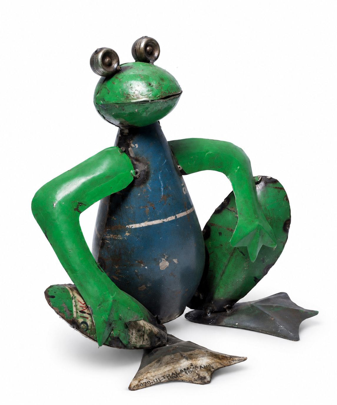 Recycled Iron Frog (Big)