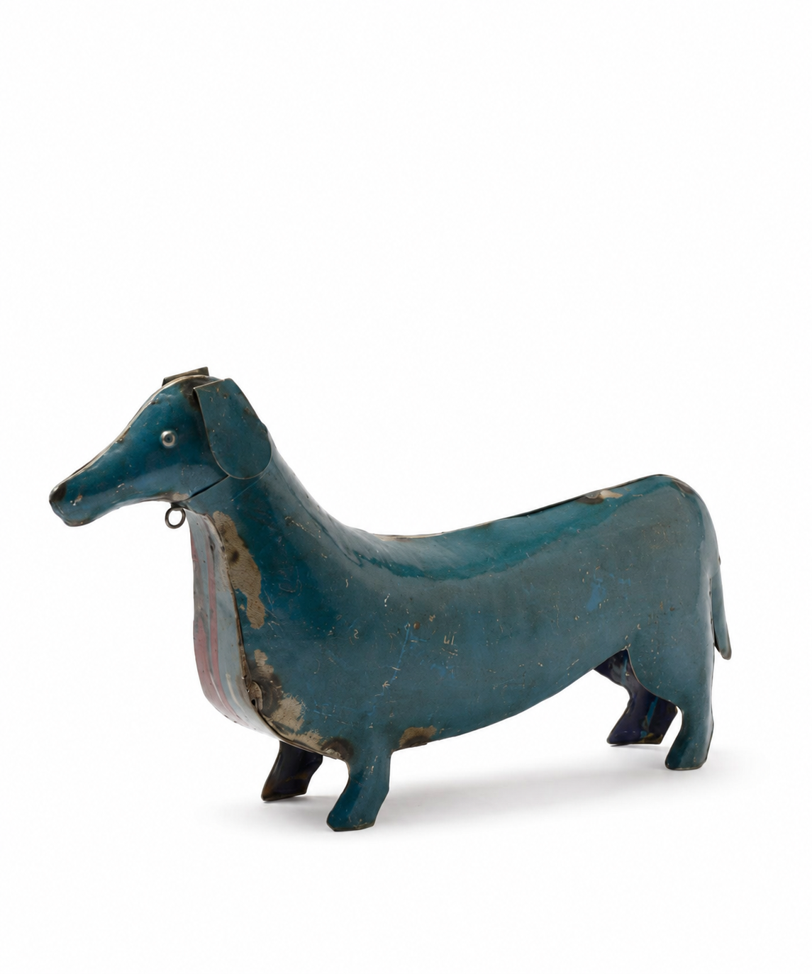 RECYCLED IRON SMALL DOG