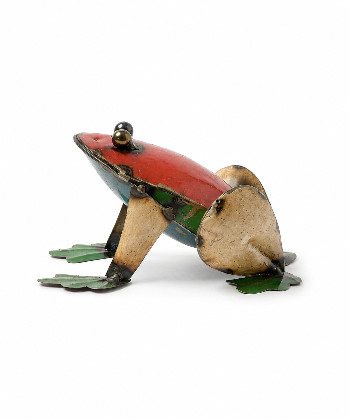 RECYCLED IRON SMALL FROG