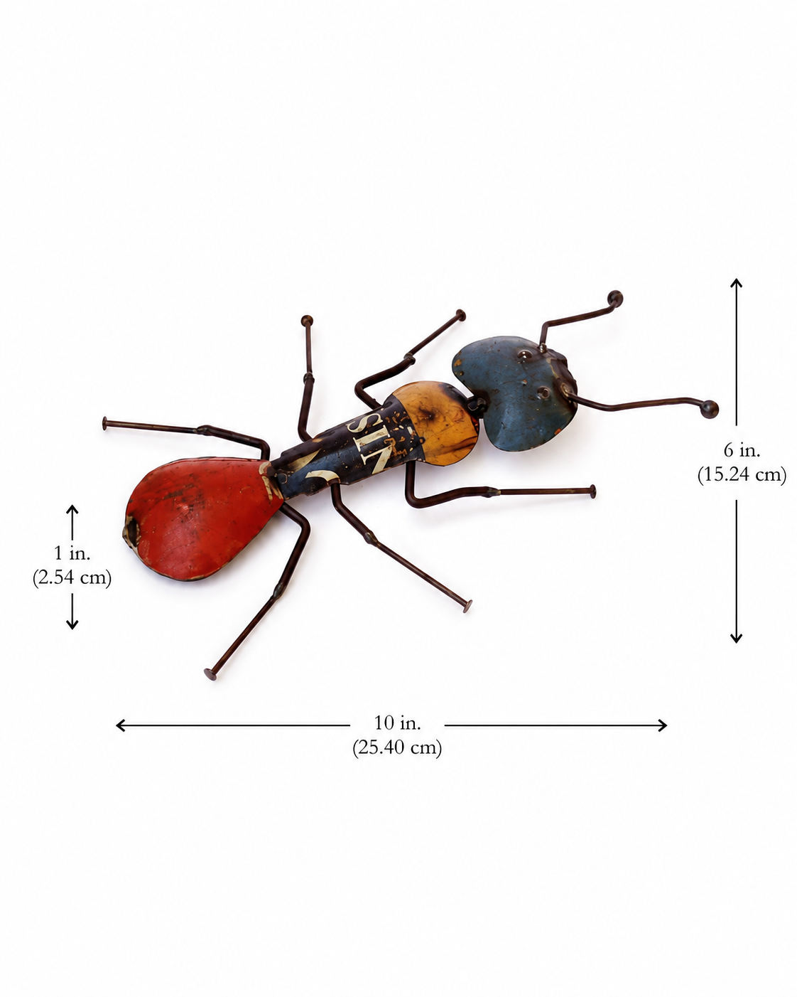 Recycled Iron Wall Mount Ant