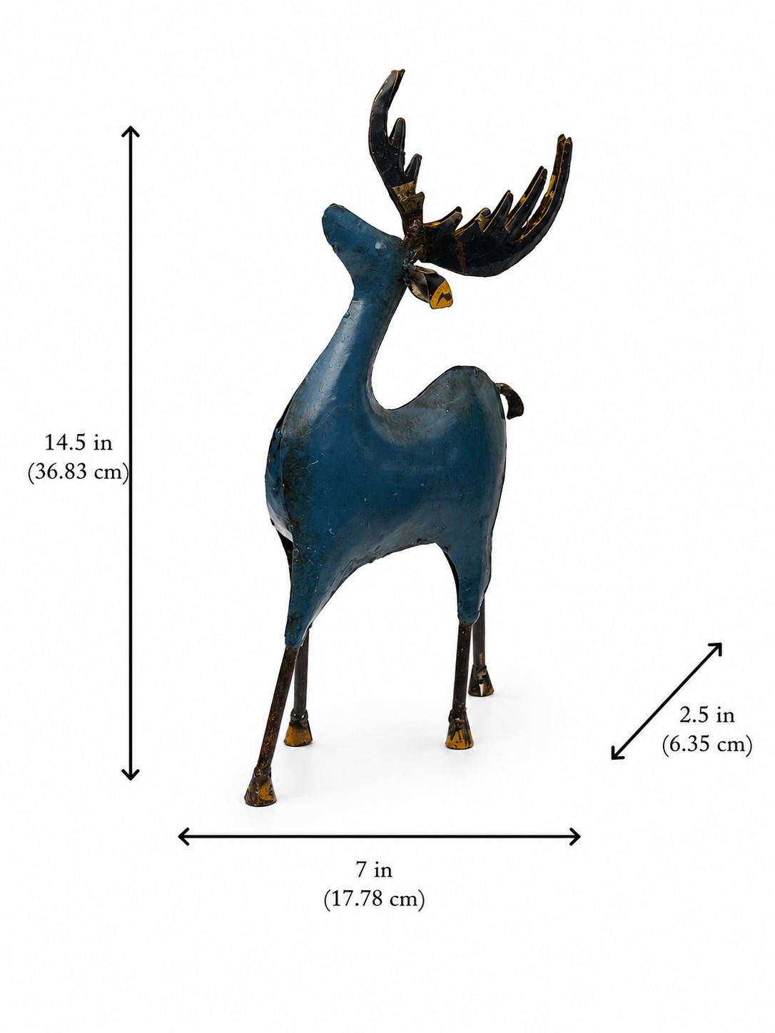Recycle Iron Reindeer