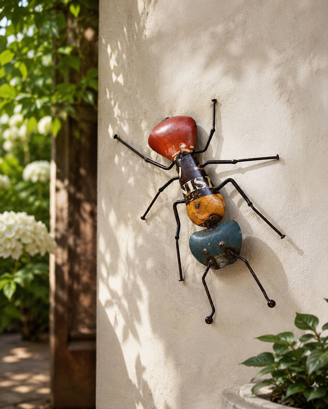 Recycled Iron Wall Mount Ant