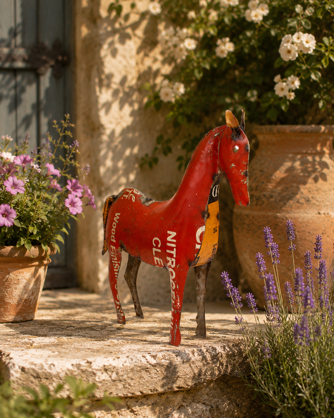 Recycled Iron Horse