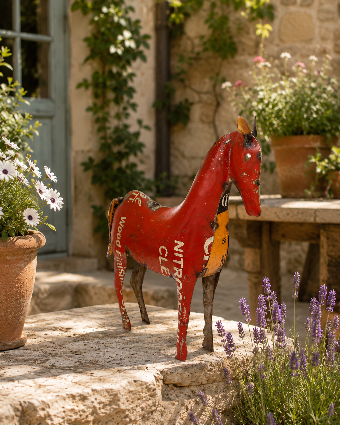 Recycled Iron Horse
