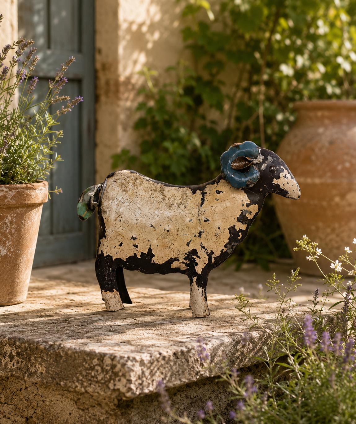 Recycled Iron Sheep