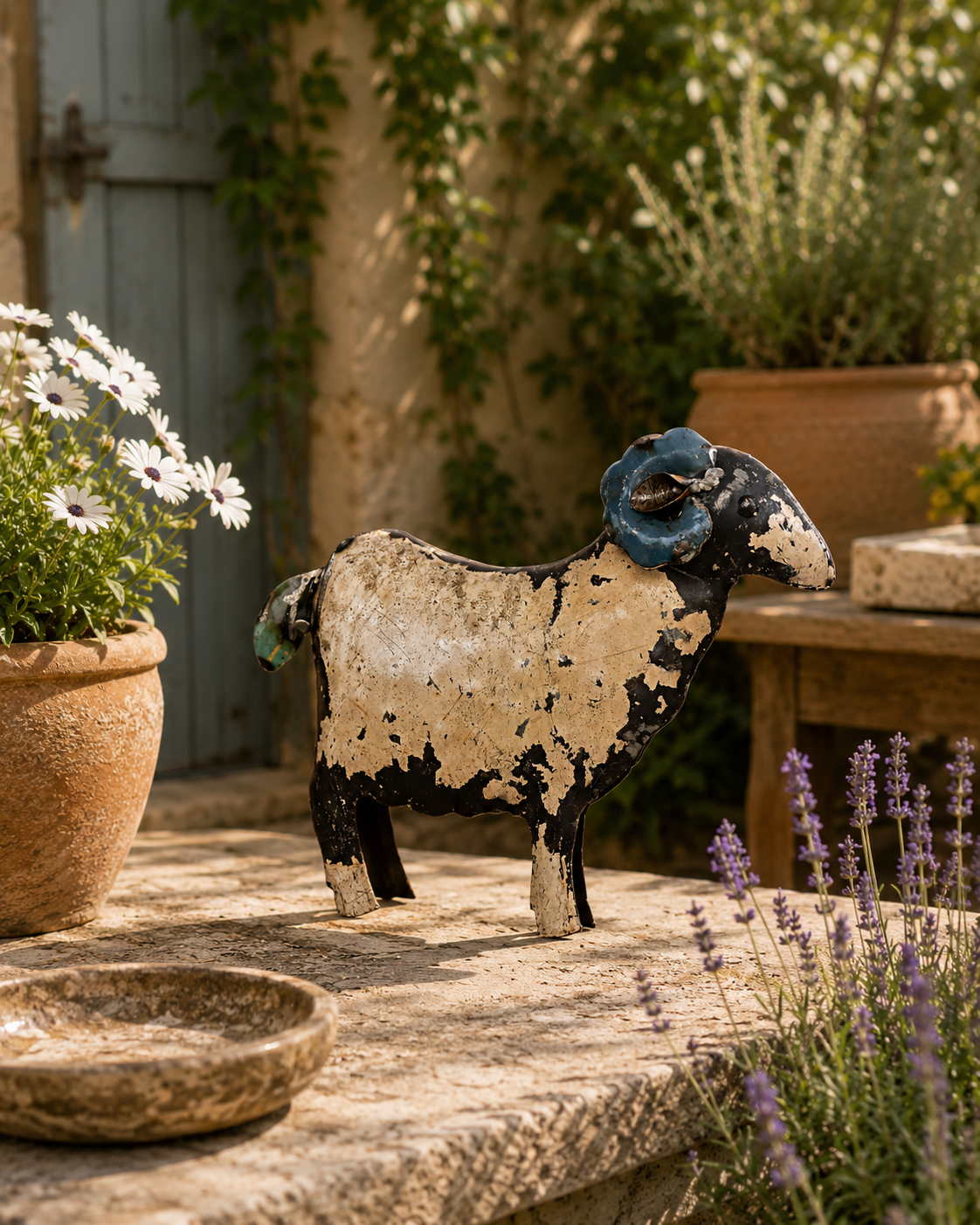 Recycled Iron Sheep