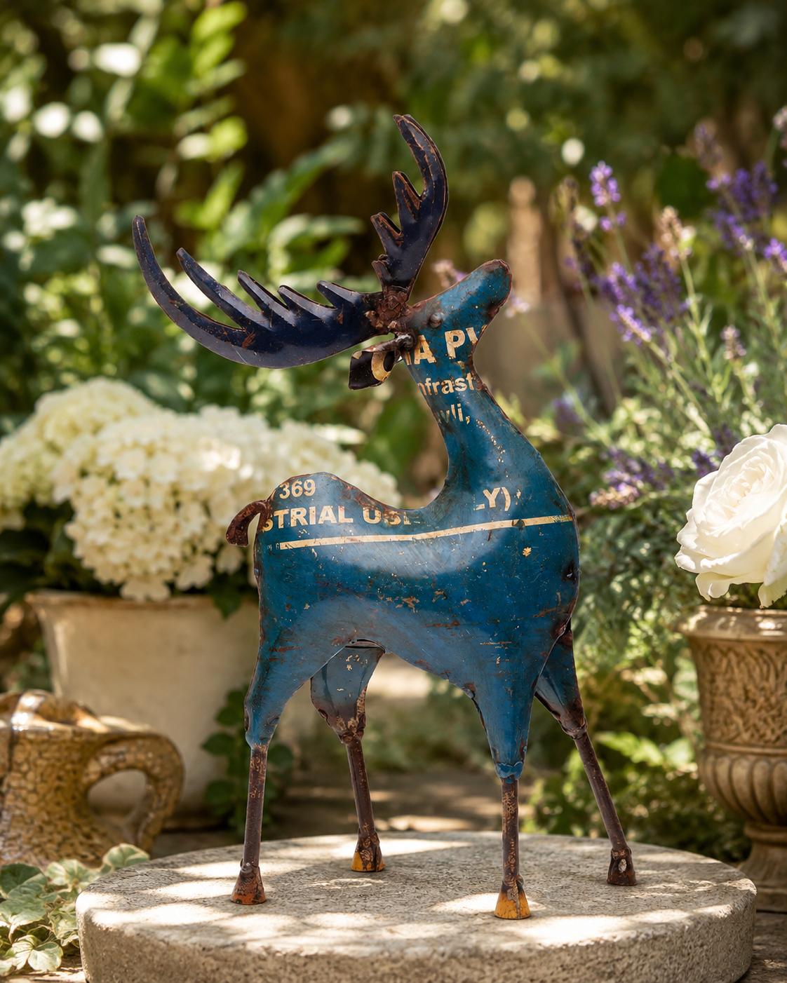 Recycle Iron Reindeer