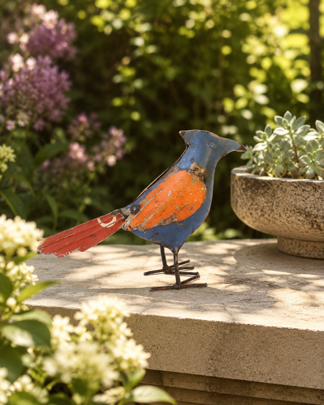 Recycled Iron Bird