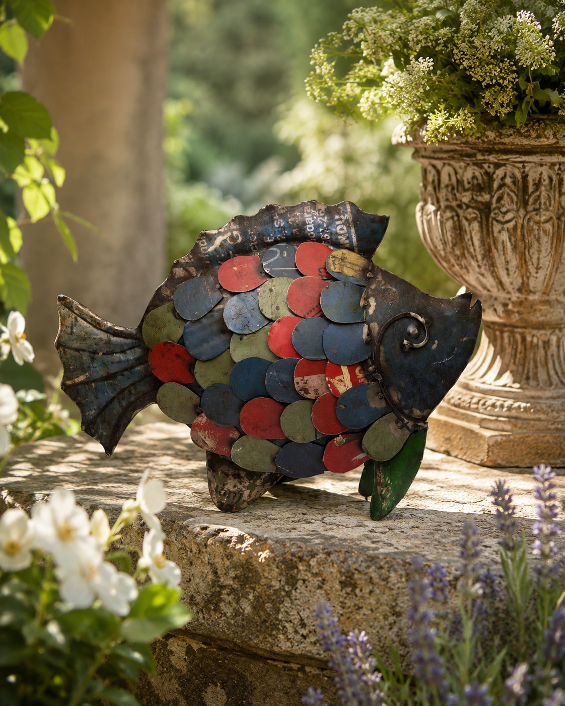 Recycled Iron Fish (Big)