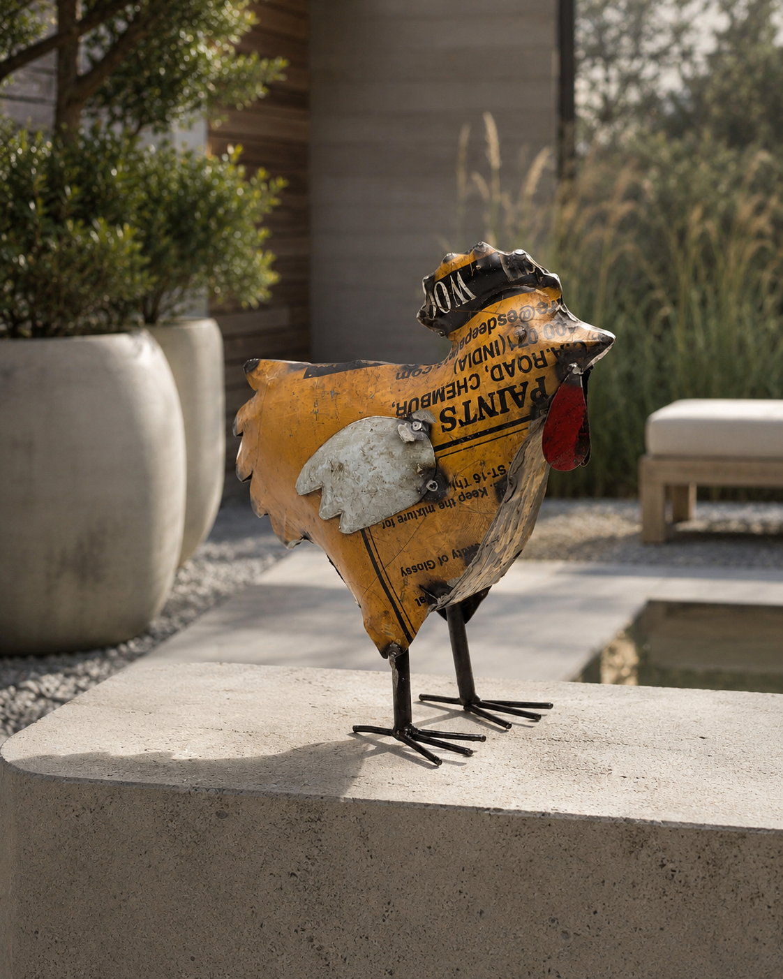 Recycled Iron Chick